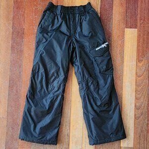 ZeroXposur Kids Black Snow Pants Size 8